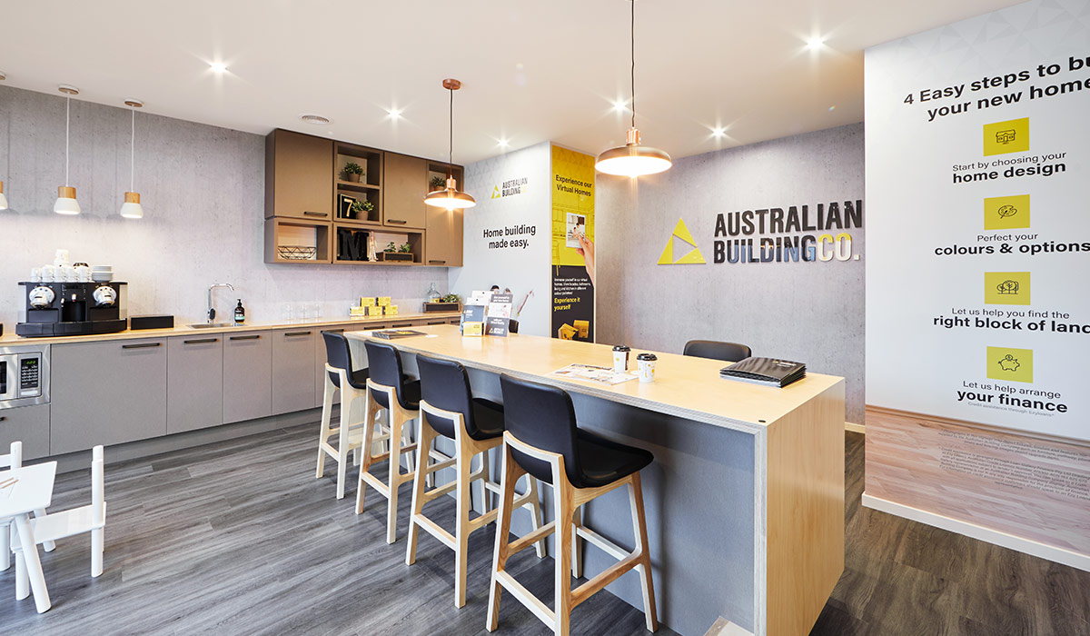Australian Building Company - A display home, that isn't a display home. A stylish space.