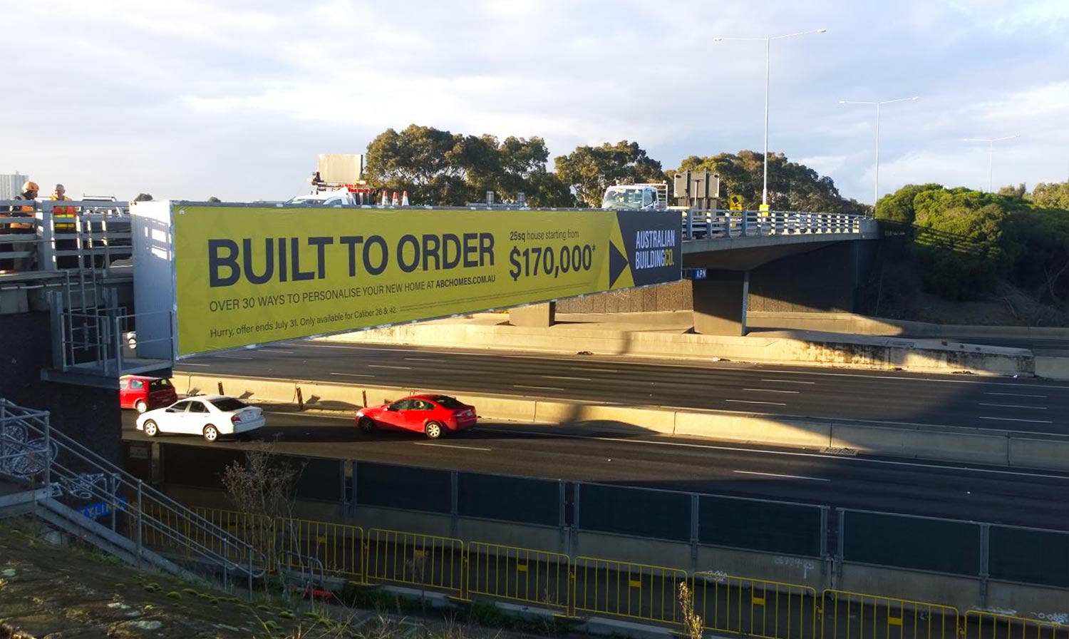 Australian Building Company - Built to Order. Billboard Ad